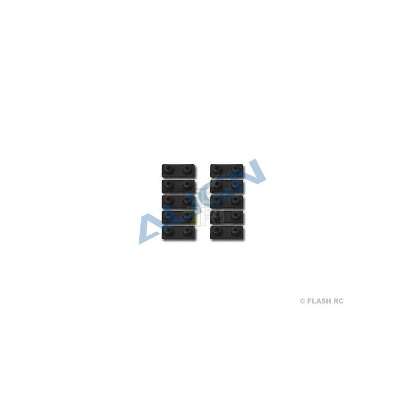T-REX 550E - HN6062 - Servo Mounting Bracket (10 pcs) - TREX 550E Align - FLASH RC