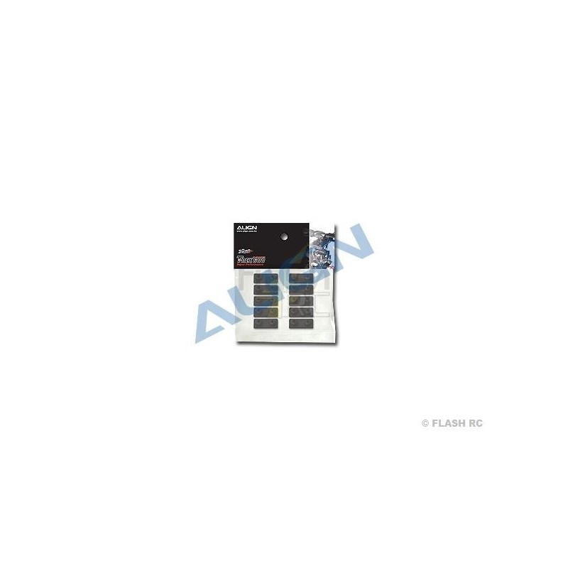 T-REX 550E - HN6062 - Support fixation Servo (10 pcs) - TREX 550E Align - FLASH RC