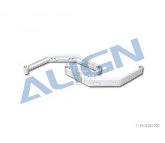 T-REX 550E - H70060 - Arceau train d'atterrissage blanc - TREX 550E Align - FLASH RC