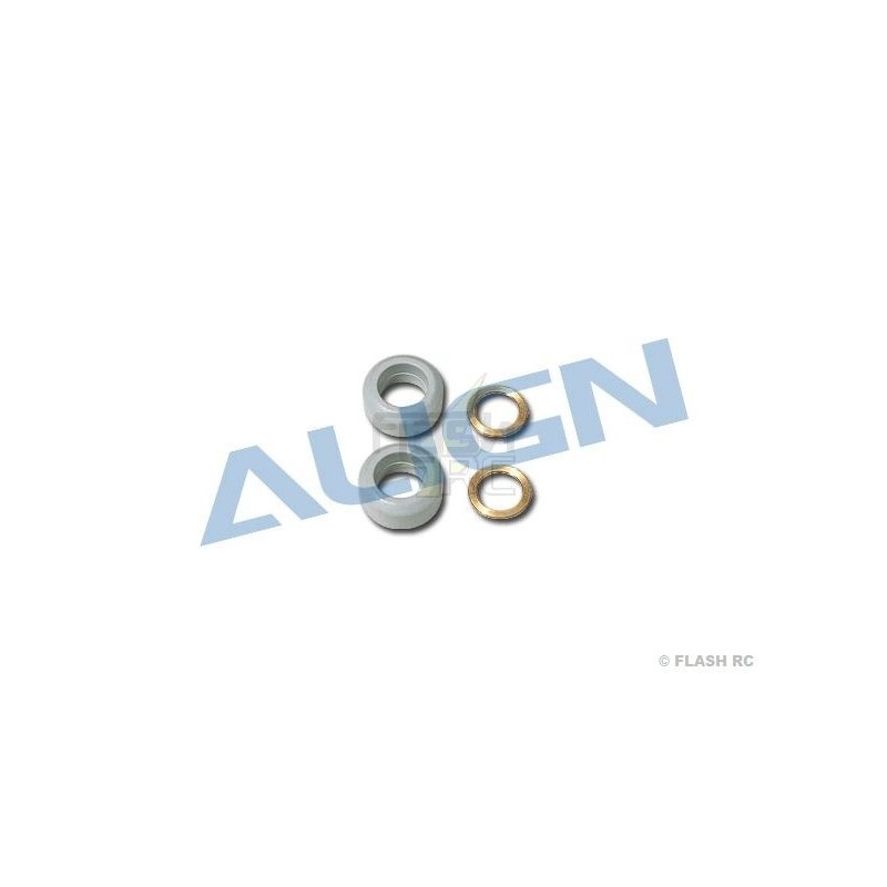 T-REX 550E - HN6100 - Grey Shock Absorbers 70° - TREX 550E Align - FLASH RC
