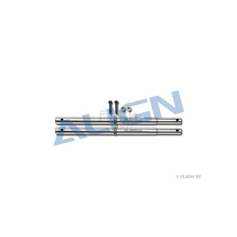 T-REX 550E - H55006T - Eje principal (2 piezas) - TREX 550E Align - FLASH RC