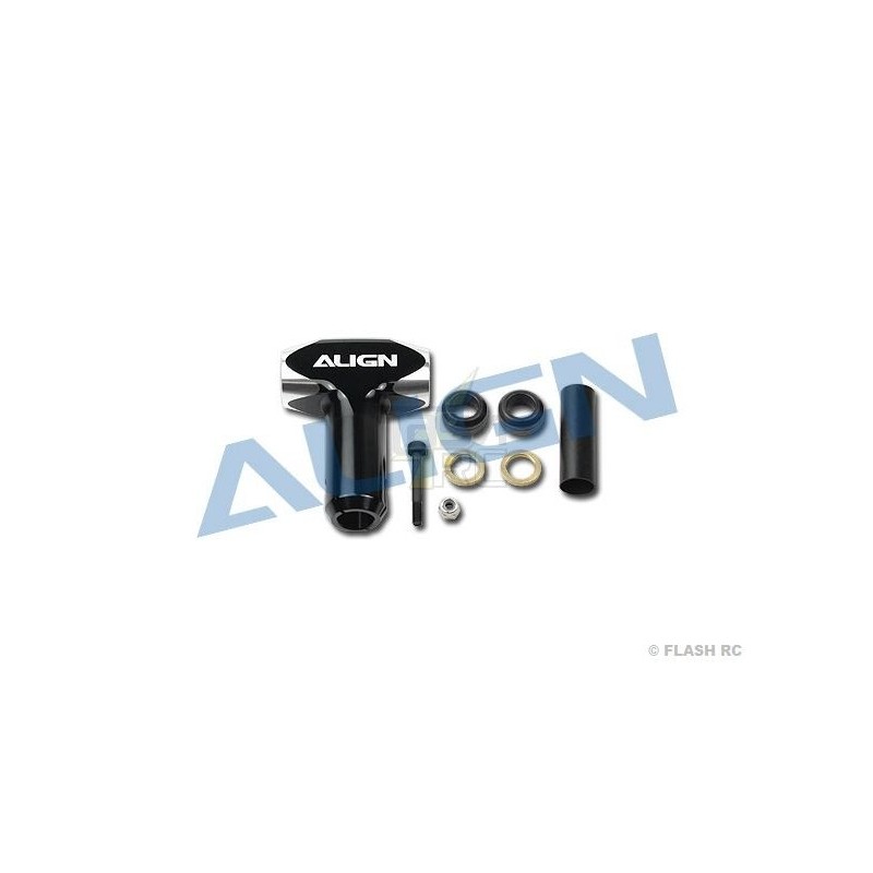 T-REX 550E - H55007 - Buje de cabeza de rotor de metal negro - TREX 550E Align - FLASH RC