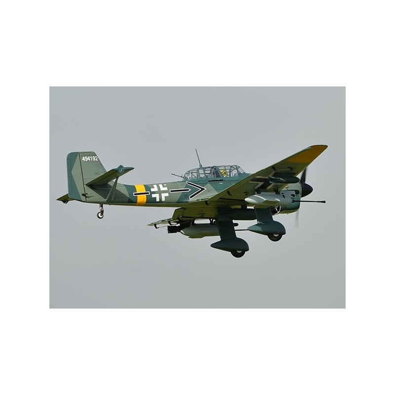 Warbirds RC - Modelo Phoenix Stuka Ju87 60cc GP/EP ARF 2.40m - FLASH RC