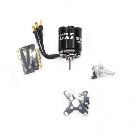 Outrunner - Moteur Dualsky XM2838EA-10 V3 (91g, 1250kv, 396W) - FLASH RC