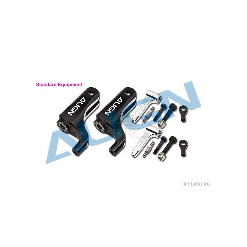 T-REX 450 PRO/DFC - H45162 - Testa del rotore DFC nera - TREX 450 PRO Align - FLASH RC