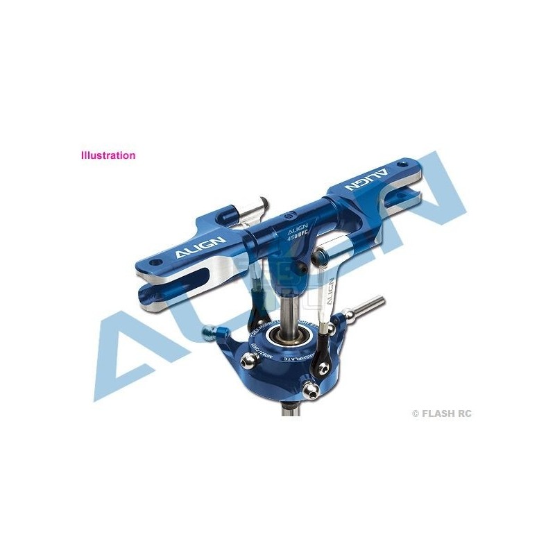 T-REX 450 PRO/DFC - H45162QNT - DFC-Rotorkopf blau - TREX 450 PRO Align - RC FLASH