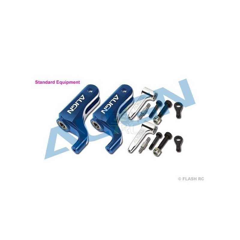 T-REX 450 PRO/DFC - H45162QNT - Cabeza de rotor DFC azul - TREX 450 PRO Align - FLASH RC
