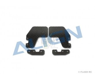 T-REX 600 E / PRO - H60213 - Piastra telaio in carbonio - TREX 600E Align - FLASH RC