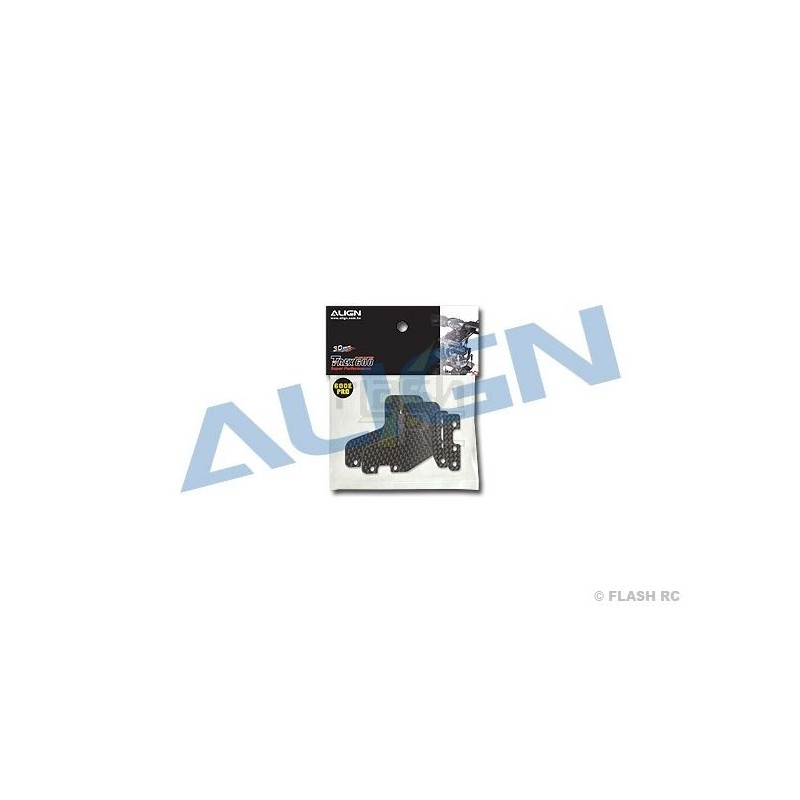 T-REX 600 E / PRO - H60213 - Plaque carbone châssis - TREX 600E Align - FLASH RC