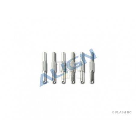 T-REX 550L - HN6018 - Chevilles hexagonal ( 6 pcs) - TREX 600E PRO Align - FLASH RC