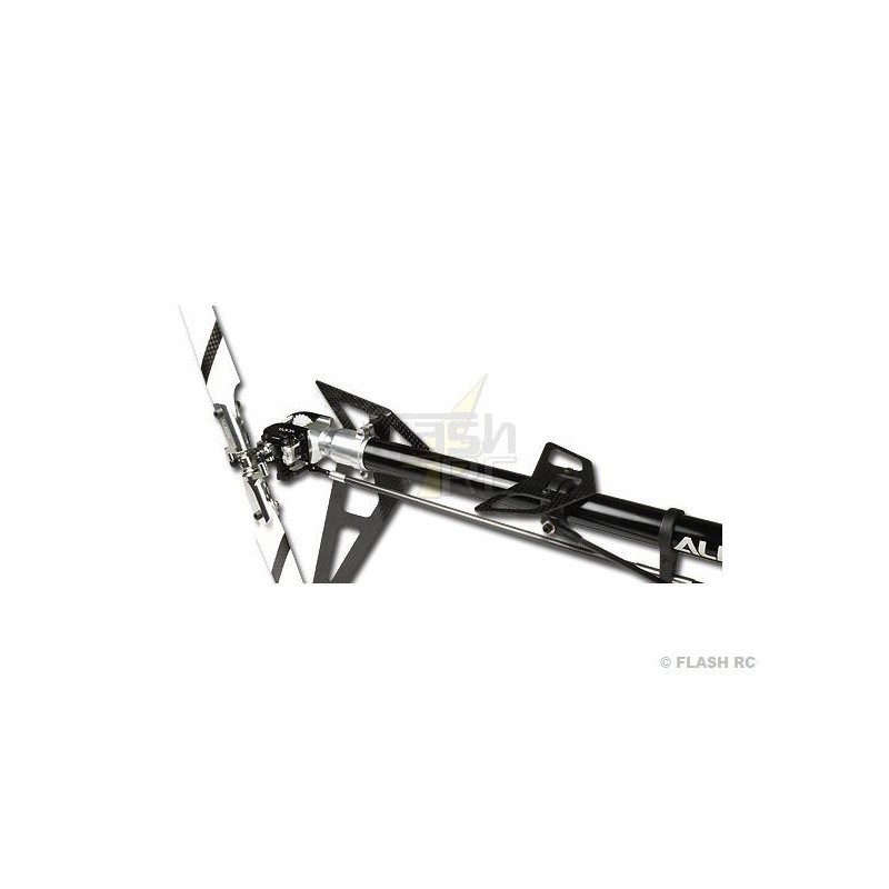 T-REX 600 UPGRADE - H60250 - Coulisseau d'anticouple noir  + carter - TREX 600ESP Align - FLASH RC