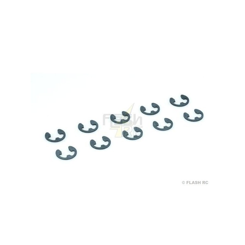 Sicherungsringe - Sicherungsring Stahl 1.2mm (10 Stück) - FLASH RC