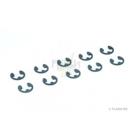 Sicherungsringe - Sicherungsring Stahl 6mm (10 Stück) - FLASH RC