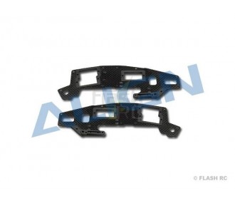 T-REX 450 PLUS/SPORT/V2 - H45147 - Flan carbone supérieur (U) - TREX 450 SPORT V2 Align - FLASH RC