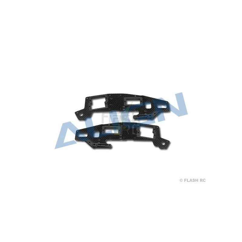 T-REX 450 PLUS/SPORT/V2 - H45147 - Top blank in carbonio (U) - TREX 450 SPORT V2 Align - FLASH RC