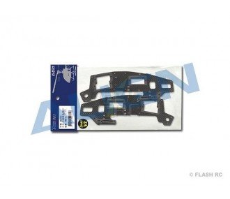 T-REX 450 PLUS/SPORT/V2 - H45147 - Top blank in carbonio (U) - TREX 450 SPORT V2 Align - FLASH RC 2