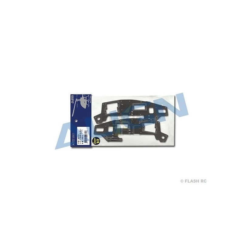 T-REX 450 PLUS/SPORT/V2 - H45147 - Oberer Karbonzuschnitt (U) - TREX 450 SPORT V2 Align - FLASH RC