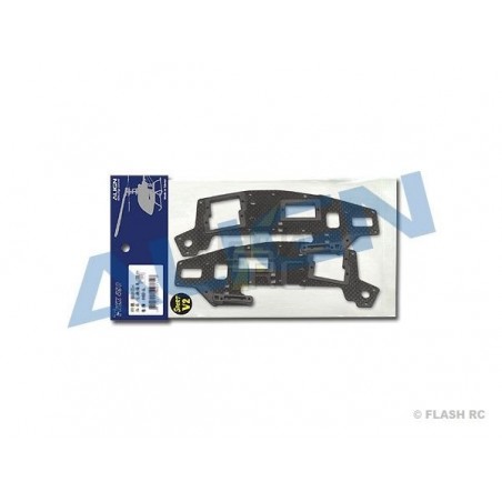T-REX 450 PLUS/SPORT/V2 - H45147 - Top blank in carbonio (U) - TREX 450 SPORT V2 Align - FLASH RC