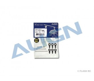 T-REX 450 PLUS/SPORT/V2 - H45Z001XXT - Pleuelstangen + Gabelköpfe für Servo - TREX 450 SPORT V2 - FLASH RC 2
