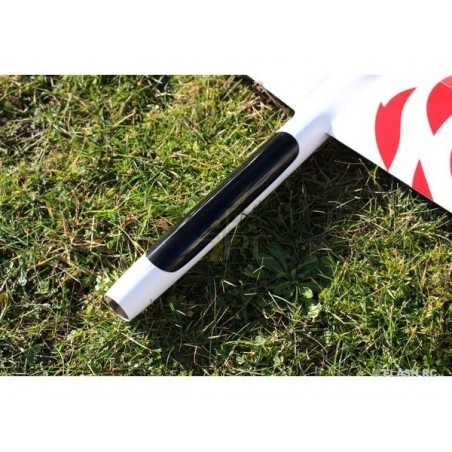 RC Motorgliders - E-Typhoon all fiber approx.2.00m white & red RCRCM - FLASH RC