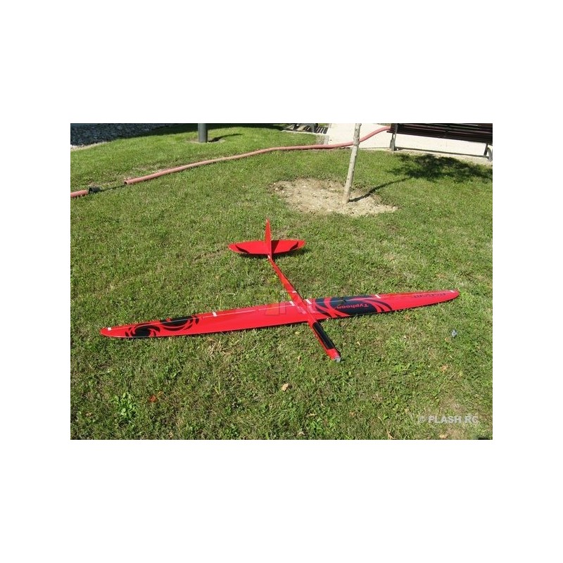 Motoalianti RC - E-Typhoon Full Carbon 2.00m rosso e nero RCRCM - FLASH RC