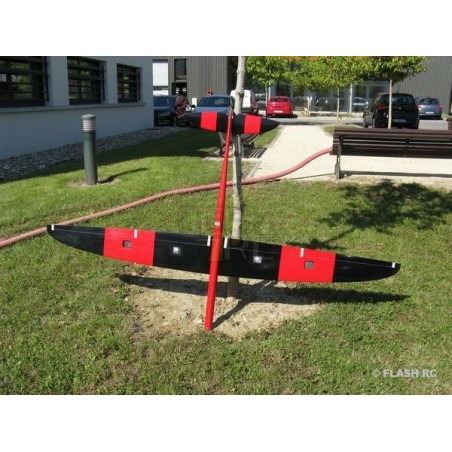 Motoveleros RC - E-Typhoon Full Carbon 2.00m rojo y negro RCRCM - FLASH RC