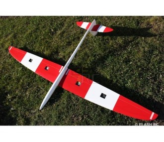 RC Gliders - Typhoon all fiber approx.2.00m white & red RCRCM - FLASH RC 2