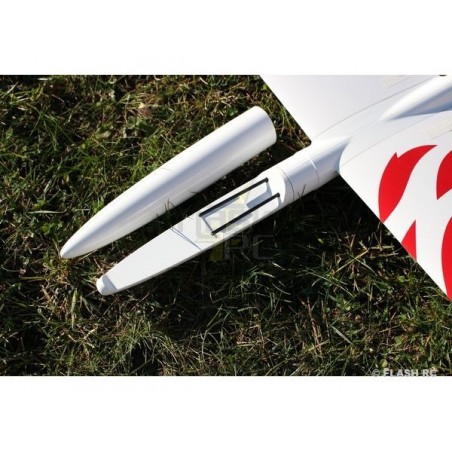 RC Gliders - Typhoon all fiber approx.2.00m white & red RCRCM - FLASH RC