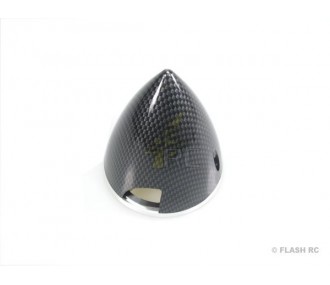 Plastic cones (fixed propellers) - Plastic cone 'carbon' dia.75mm Aeronaut - FLASH RC 2