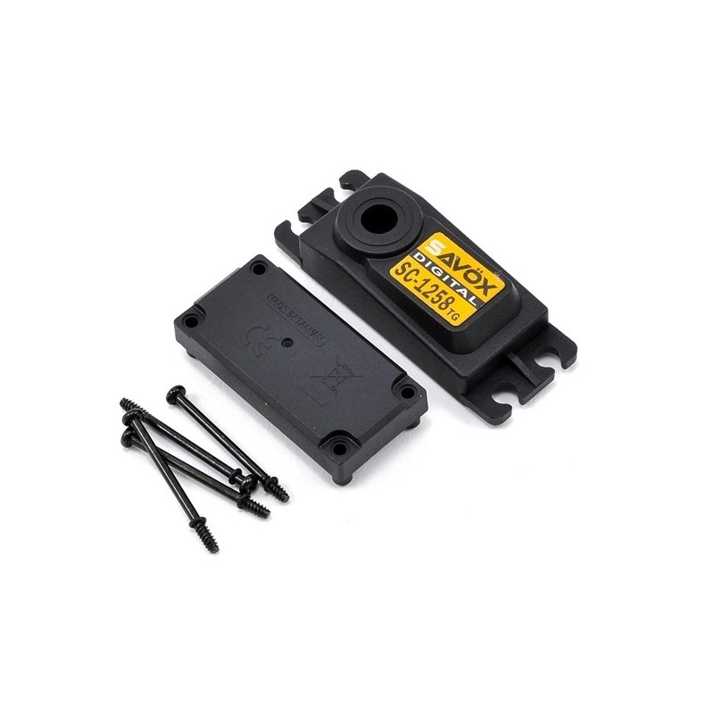 Servogehäuse - Kunststoff-Servogehäuse SC-1268SG - FLASH RC