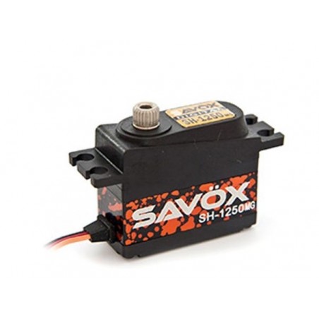 Servo digitale standard Savox SH-1250MG (29g, 4,6kg.cm, 0,11s/60°)
