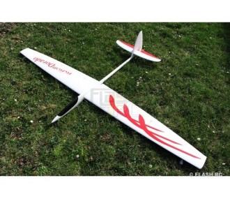 RC Gliders - Dorado all fiber approx.2.34m white & red RCRCM - FLASH RC