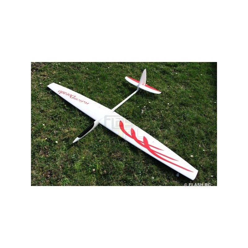 RC Gliders - Dorado all fiber approx.2.34m white & red RCRCM - FLASH RC