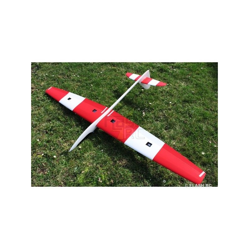 RC Gliders - Dorado all fiber approx.2.34m white & red RCRCM - FLASH RC