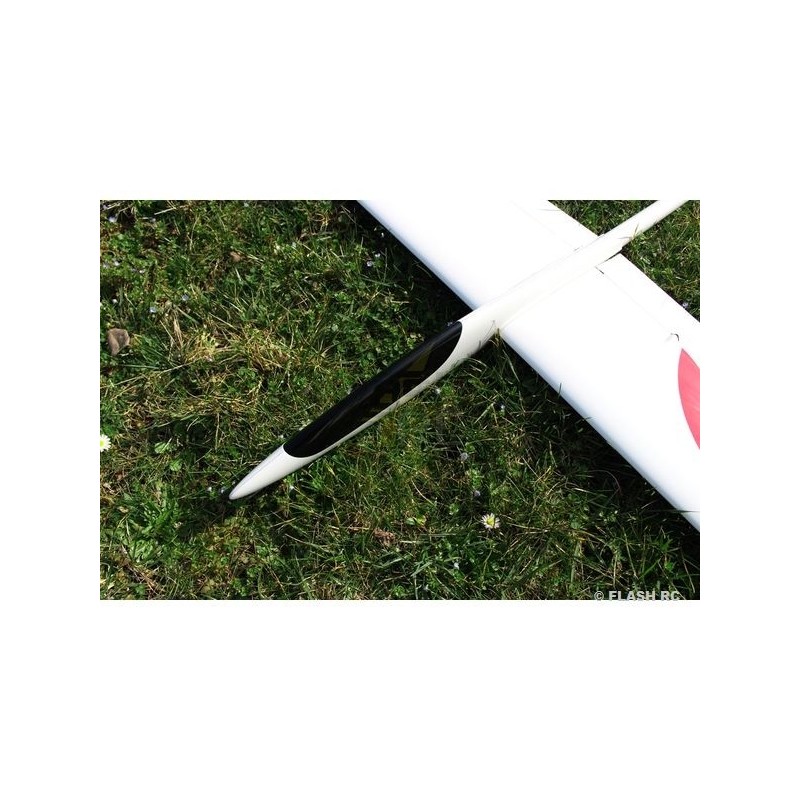 RC-Segelflugzeuge - Dorado Vollfaser ca.2.34m weiß & rot RCRCM - FLASH RC