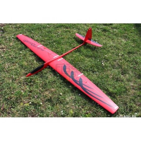 RC-Segler - Dorado Vollfaser ca.2.34m rot & schwarz RCRCM - FLASH RC