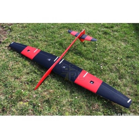 RC-Segler - Dorado Vollfaser ca.2.34m rot & schwarz RCRCM - FLASH RC