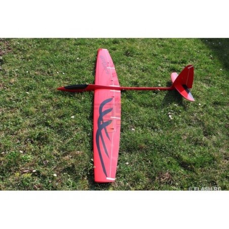 Planeadores RC - Dorado todo fibra aprox.2.34m rojo y negro RCRCM - FLASH RC