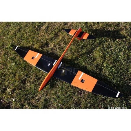 Planeadores RC - Sunbird todo fibra aprox.1.50m naranja RCRCM - FLASH RC