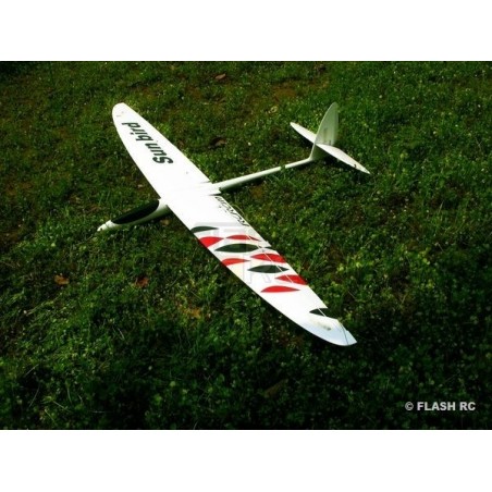 RC Gliders - Sunbird all fiber approx.1.50m white & red RCRCM - FLASH RC