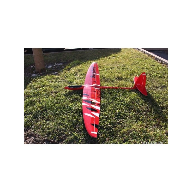 RC Gliders - Sunbird Full Carbon approx.1.50m red RCRCM - FLASH RC