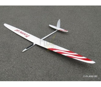 RC-Segelflugzeuge - Tomcat Vollfaser ca.2.60m weiß & rot RCRCM - FLASH RC
