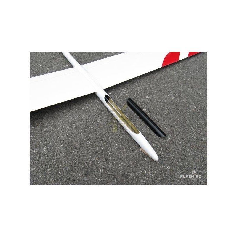 RC Gliders - Tomcat all fiber approx.2.60m white & red RCRCM - FLASH RC