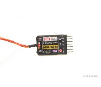 Other modules & telemetry - 'MULi6S' Jeti Duplex 2.4EX voltage sensor - FLASH RC
