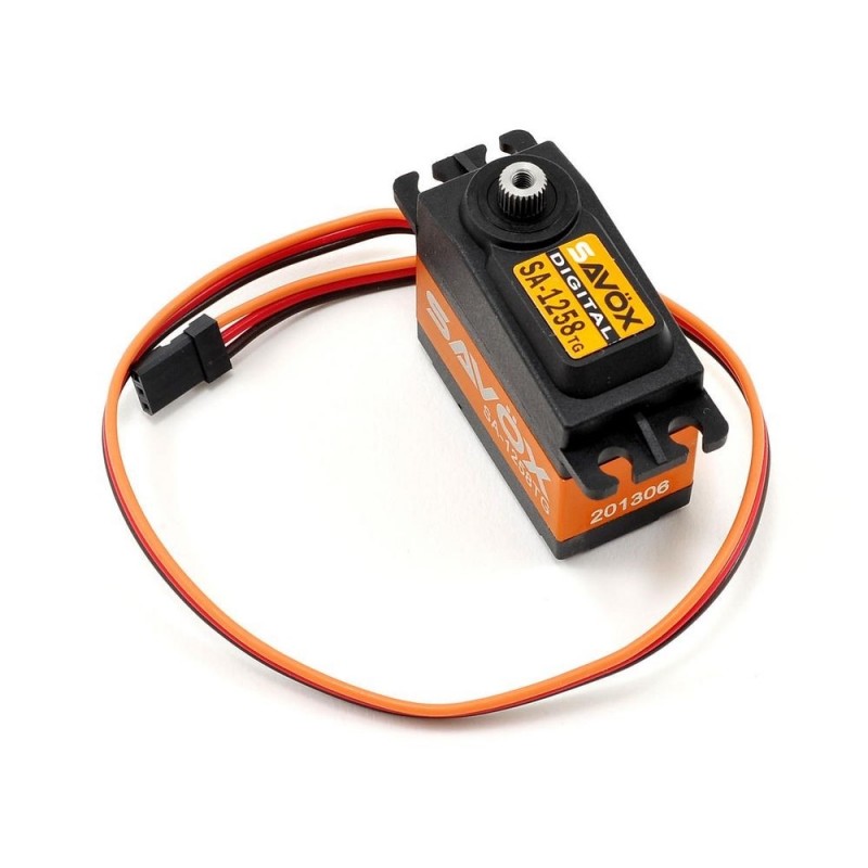 Servos - Digitales Standard-Servo Savox SA-1258TG Titan (52g, 12kg.cm, 0.08s/60°) - FLASH RC