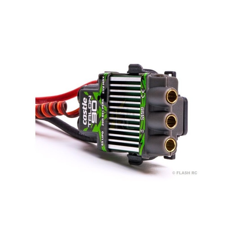 Senza spazzole - Castle Creations TALON 90A 3-6S BEC 9A - FLASH RC