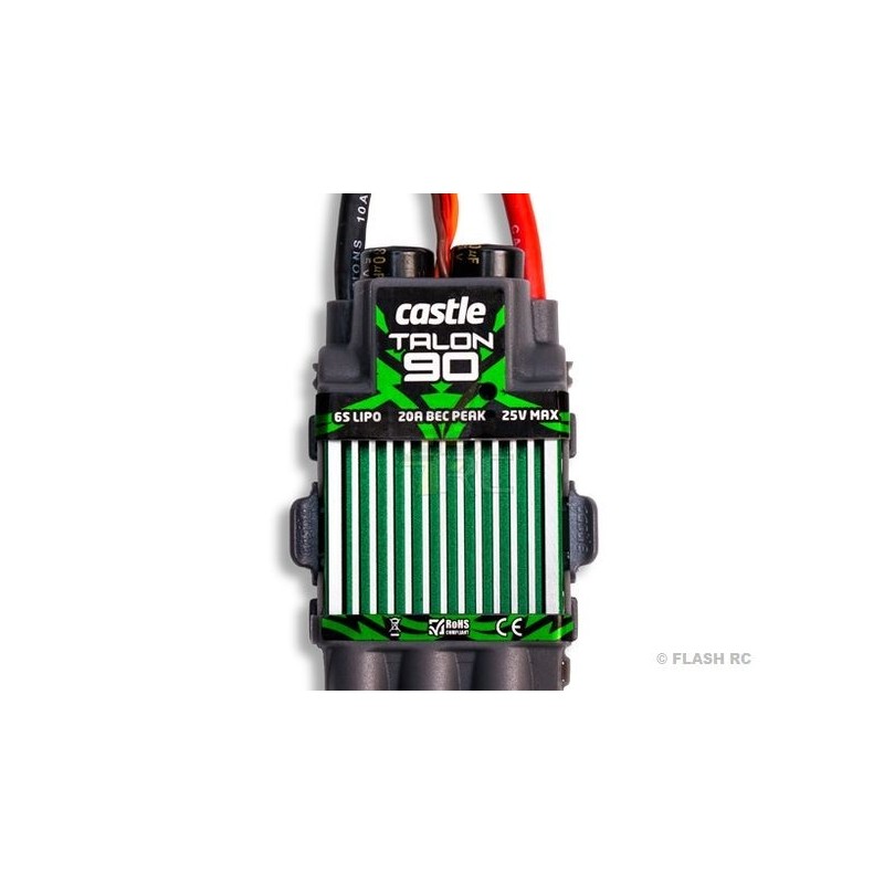 Brushless - Castle Creations TALON 90A 3-6S BEC 9A - FLASH RC