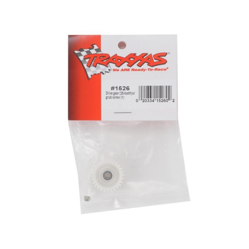 Traxxas Pignon moteur acier 28 dents 1526 - FLASH RC