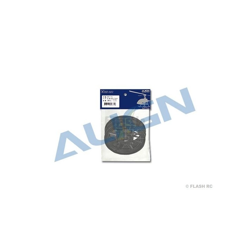 T-REX 450 XL, S, SE V2 - HS1219QAT - Ingranaggio principale 150 denti M0.5 (3 pezzi) - TREX 450 Align - FLASH RC