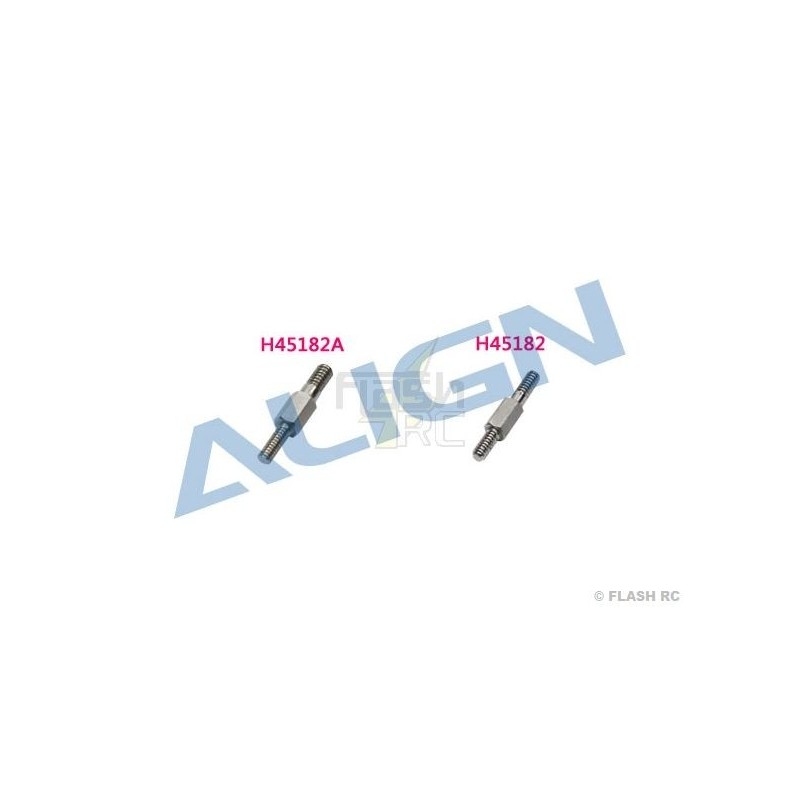 T-REX 450 PRO/DFC - H45182A - Horquillas + eslabones DFC - TREX 450 DFC Align - FLASH RC